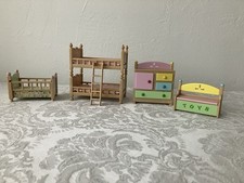 Calico critters/sylvanian families Children's Bedroom Furniture Bunk Beds, Crib 