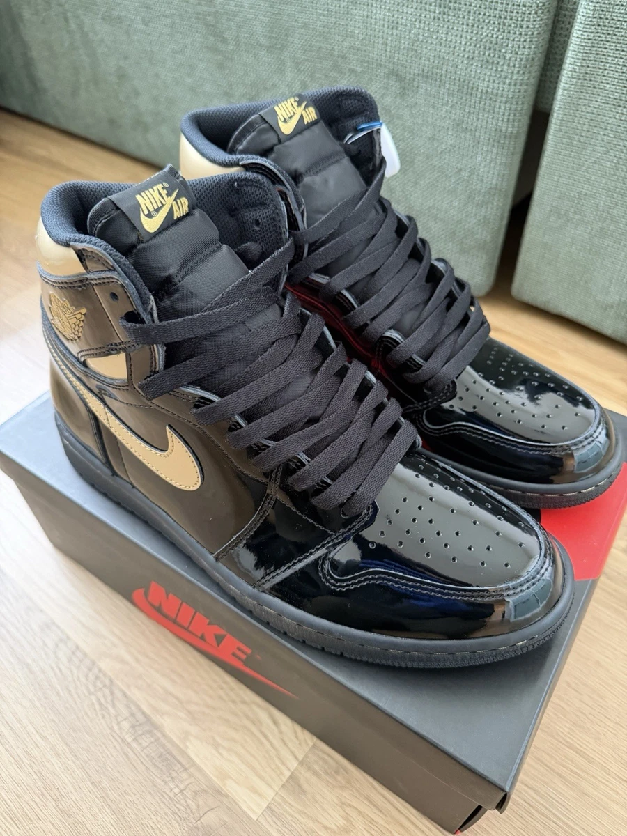 Jordan 1 Retro OG High Black Gold | eBay