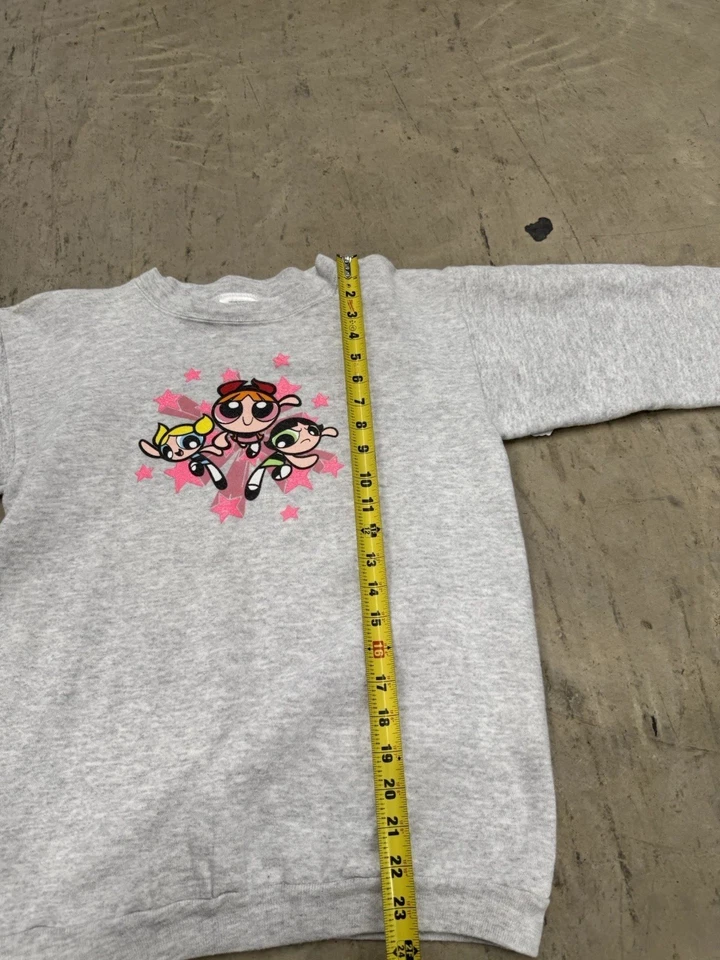 Sudadera Vintage Power Puff Niñas Juvenil XL Foto 4 de 4