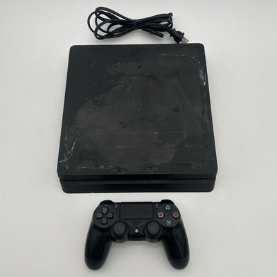 Sony PlayStation 4 PS4 Slim 1TB CUH-2215B Console w/ Controller & Cable Tested
