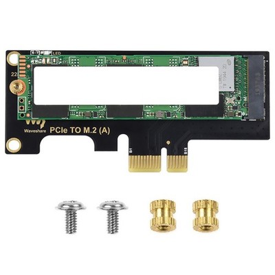 PCIe to M.2 Adapter Card with LED Light for Raspberry Pi RPI Compute Module 4 b