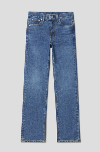 AYR Jeans The LaLa Women's True Story 29R Straight Leg Medium Wash Made in LA - Picture 2 of 9