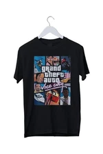 Grand Theft Auto Vice City Graphic Unisex T-Shirt S M L XL 2 3 4 XL