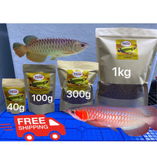 Fulong Arowana Fish Food carnivorous fish feed 100 g/ 300 g Free Shipping