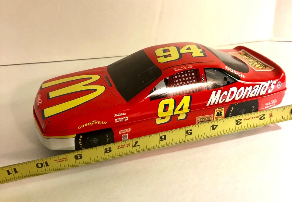 "Coche de carreras Bill Elliott Nascar 94 Tin Reese's Racing buen año Bosch 10""" Foto 4 de 4