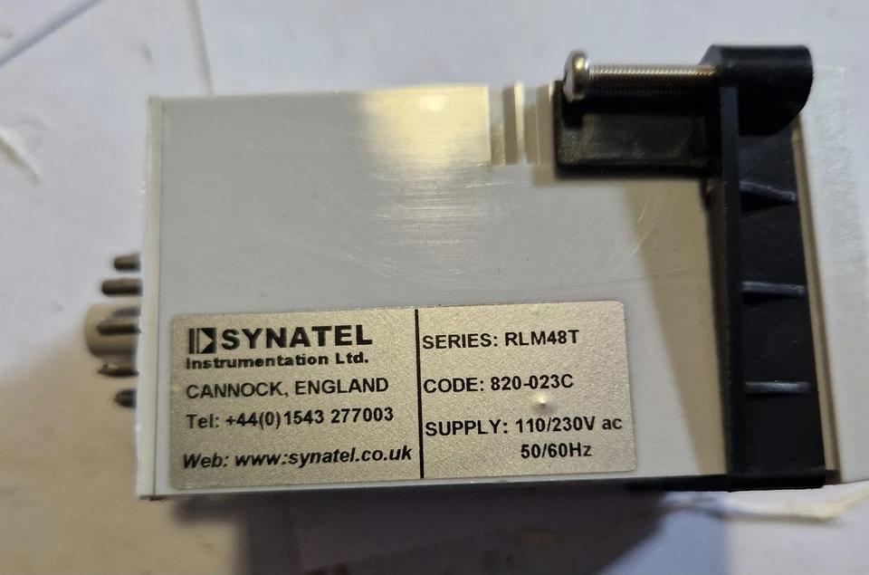 Synatel RMR48/T Speed Moniter Control Module 110-230vac 11pin SPCO - Image 4 of 4