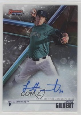 2018 Bowman's Best of 2018 Logan Gilbert #B18-LG Auto ns6