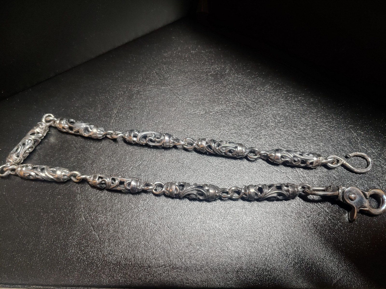 Chrome Hearts Rollers Walet Chain .925autentic Good Condition MI Colection Item thumbnail 5