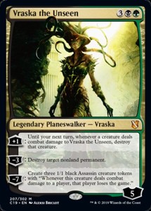 Vraska the Unseen - Commander 2019 #207/302 Mythic Rare