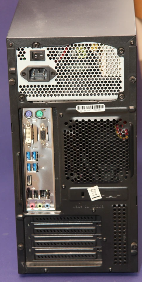 Minitower PC Intel Core I5 4570, 16GB RAM, 240GB SSD - Bild 2 von 2