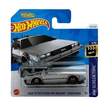 Back to the Future Time Machine Hover Mode Hot Wheels Screen Time 2024 HTB33