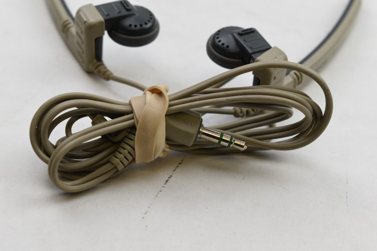 sony sportsソニースポーツ ヘッドホン MDR-W501 Sony MDR-W501 Gray 3.5MM Jack In Ear Light Weight Earphones