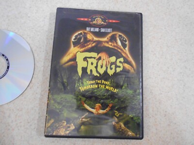 Frogs OOP DVD Ray Milland Sam Elliott Horror 1972 widescreen
