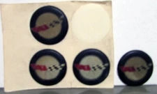 1970's Chevrolet Corvette Aftermarket Wheel Centers ? Stick On Inserts Chevy GM