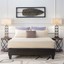 bowery hill queen platform bed in brown