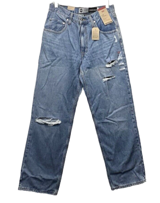 Levi's SilverTab '94 Baggy Distressed Light Blue Cotton