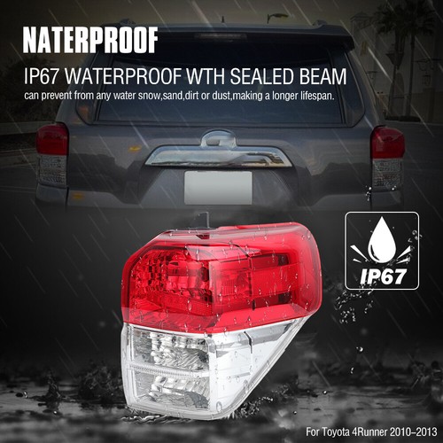 Tail Light Left&Right Lamp Brake For Toyota 4Runner Limited SR5 2010 2011-2013 - Foto 4 di 10