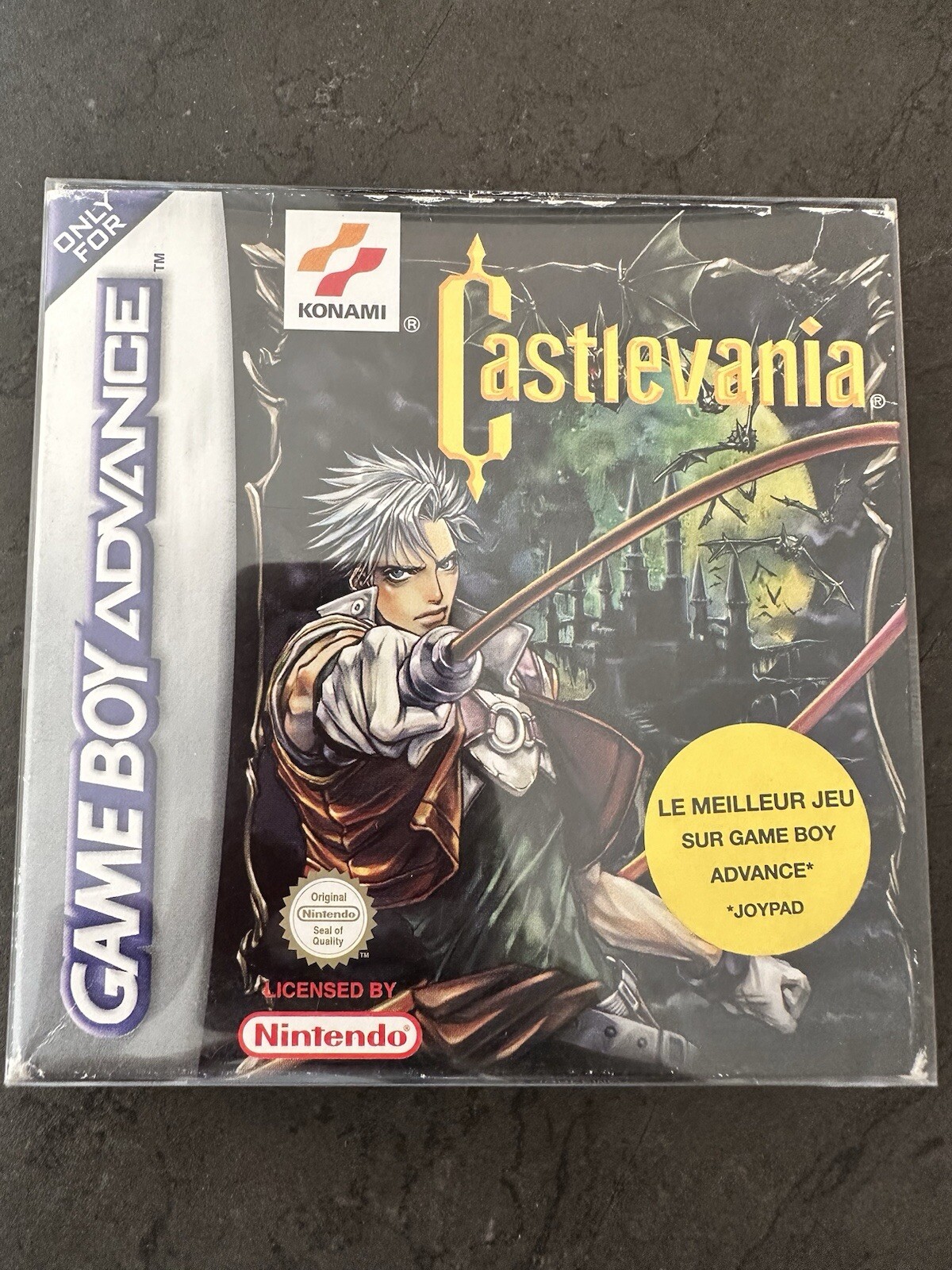 CASTLEVANIA Circle of the Moon Game Boy Advance GBA Nintendo version EUR complet