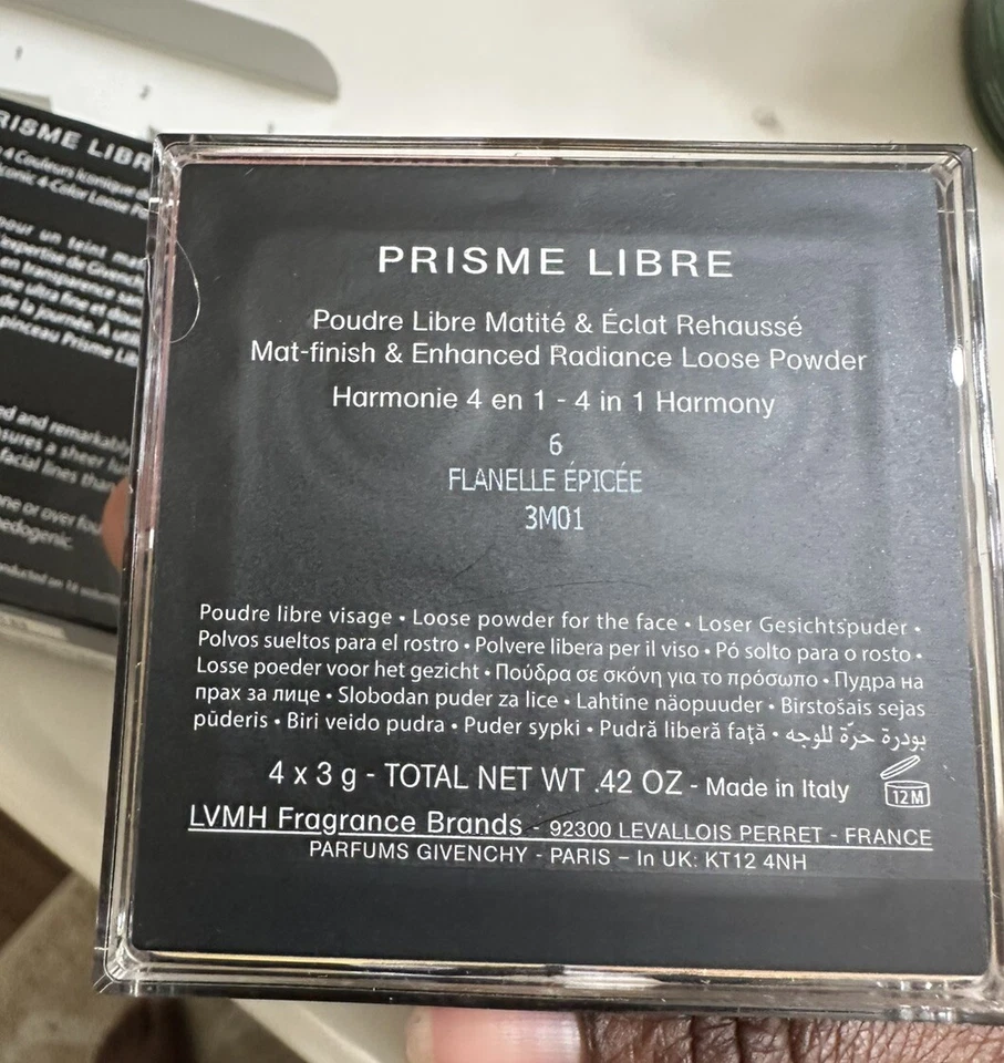 Givenchy Prisme Libre Loose Powder ORIGINAL FORMULA DISCONTINUED Full Sz Shade 6 - Image 2 of 4