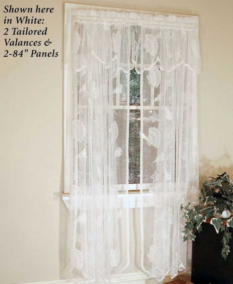 Panel a medida de encaje Seashells Foto 4 de 4