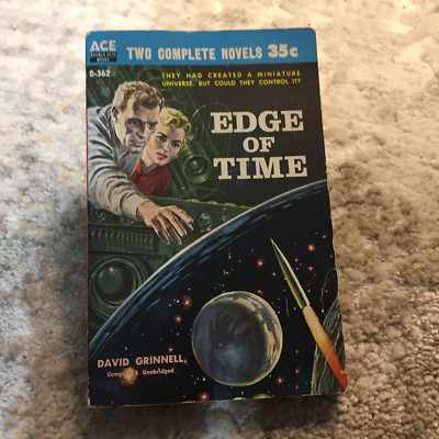 Edge of Time and The 100th Millennium Science Fiction Paperback Book Ace Double