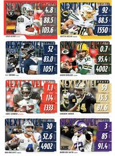 2020 Score Football Next Level Stats Inserts You Pick One or More from the List