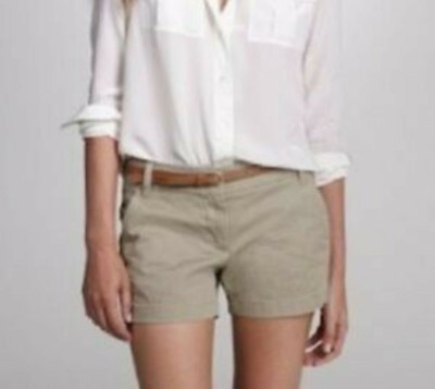 j crew chino shorts womens
