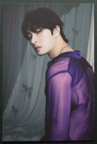 ATEEZ Golden Hour Part 1 10th Album Member Postcards A6 Official Blue Golden Ver - Picture 12 of 15