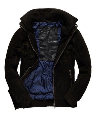 superdry suede bomber jacket