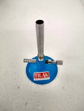 BUNSEN BURNER ADJUSTABLE WITH THREADED NEEDLE VALVE  SET OF SIX Free Shipping