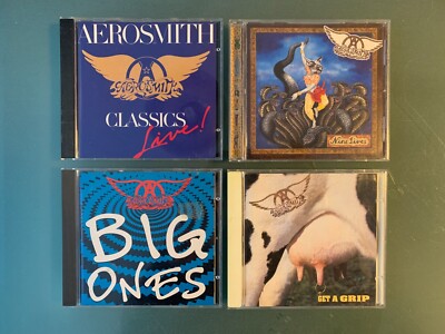 Aerosmith - Big Ones, Get A Grip, Nine Lives, Classic Live! 4 CDs/Alben