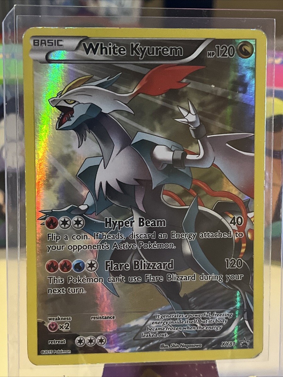 Pokémon TCG White Kyurem XY XY81 Holo Promo Promo MP | eBay