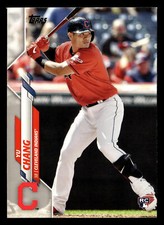 Yu Chang 2020 Topps RC #590 Cleveland Indians ROOKIE *032B