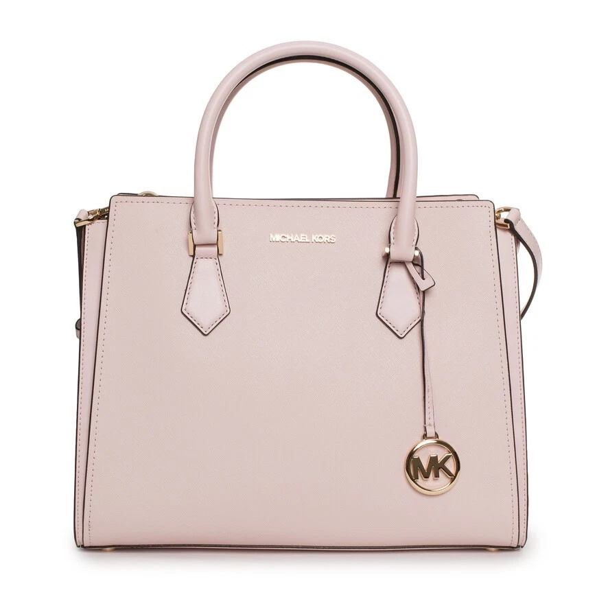 Borsa a mano da donna Michael Kors Hope LG NS TOTE borsa a tracolla Powder Blush nuova!