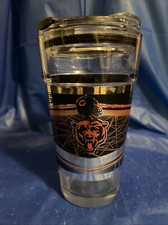 Tervis Double Walled Chicago Bears Insulated Tumbler Cup 16oz Solid Glass NEW