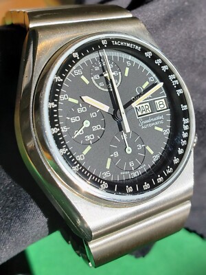 1975 Omega Speedmaster Mark 4.5 Automatic Chronograph 176.0015 376.0804 Cal 1045