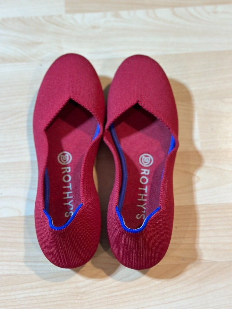 Pointed Toe Toe Flats Rothys Plus Size Rothy's NEW The Flat Round