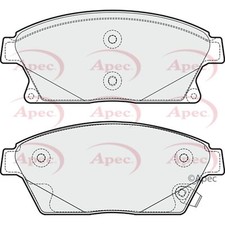 Brake Pads Set For Cadillac ATS 2.0 Apec Front