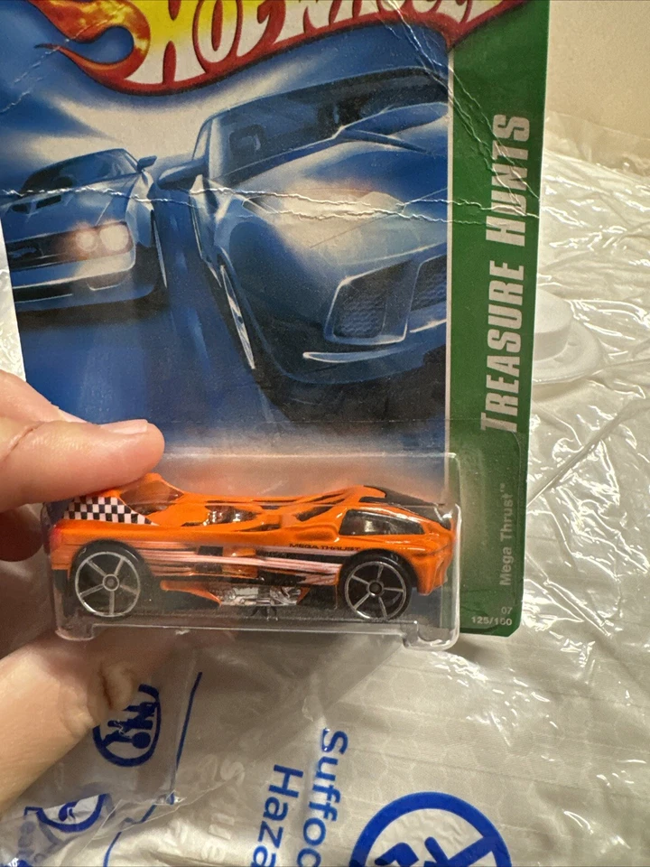 Mega Thrust #125/180  Treasure Hunts 05/12 Hot Wheels New - Image 4 of 4