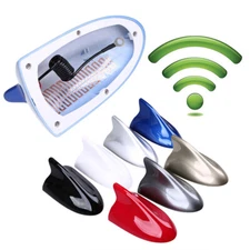 Car Auto Roof Shark Fin Antenna AM/FM Radio Signal Aerial Cover For Hyundai