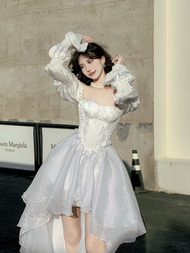 ★Cest Moidew★ Cest_Romantic fairy long dress Designer fashion, Seoul-fully created | W Concept