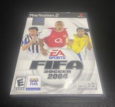 FIFA 2004 - PlayStation 2 Soccer - Complete W/ Manual - PS2 Video Game ✨