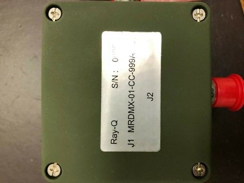 MRDMX-01-CC-999A RAYCHEM 200819-000 Adapter Coaxial Connector - Picture 4 of 4