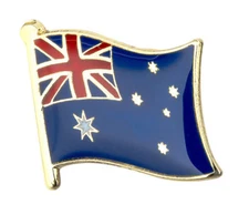 Australia Flag Pin Badge  High Quality Gloss Enamel 
