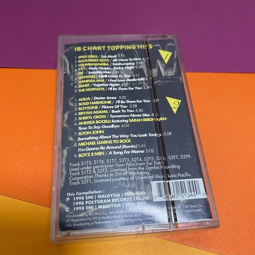 NOW That's What I Call Music! 4 (1998) | Cassette Tape | 18 Chart-Topping Hits - Picture 2 of 9