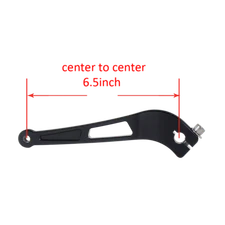 Black Shifter Linkage Lever for Harley 91-17 Dyna Fat Bob FXDF FXDB FXSTB FXDC 