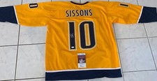Colton Sissons Signed Autographed Nashville Predators Custom Hockey Jersey JSA