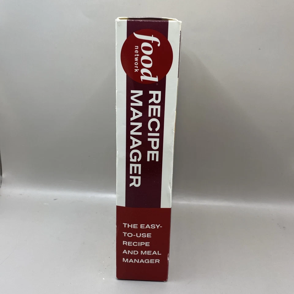 Food Network Recipe Manager • CD ROM & Book • Windows & Mac • New - Image 3 of 4