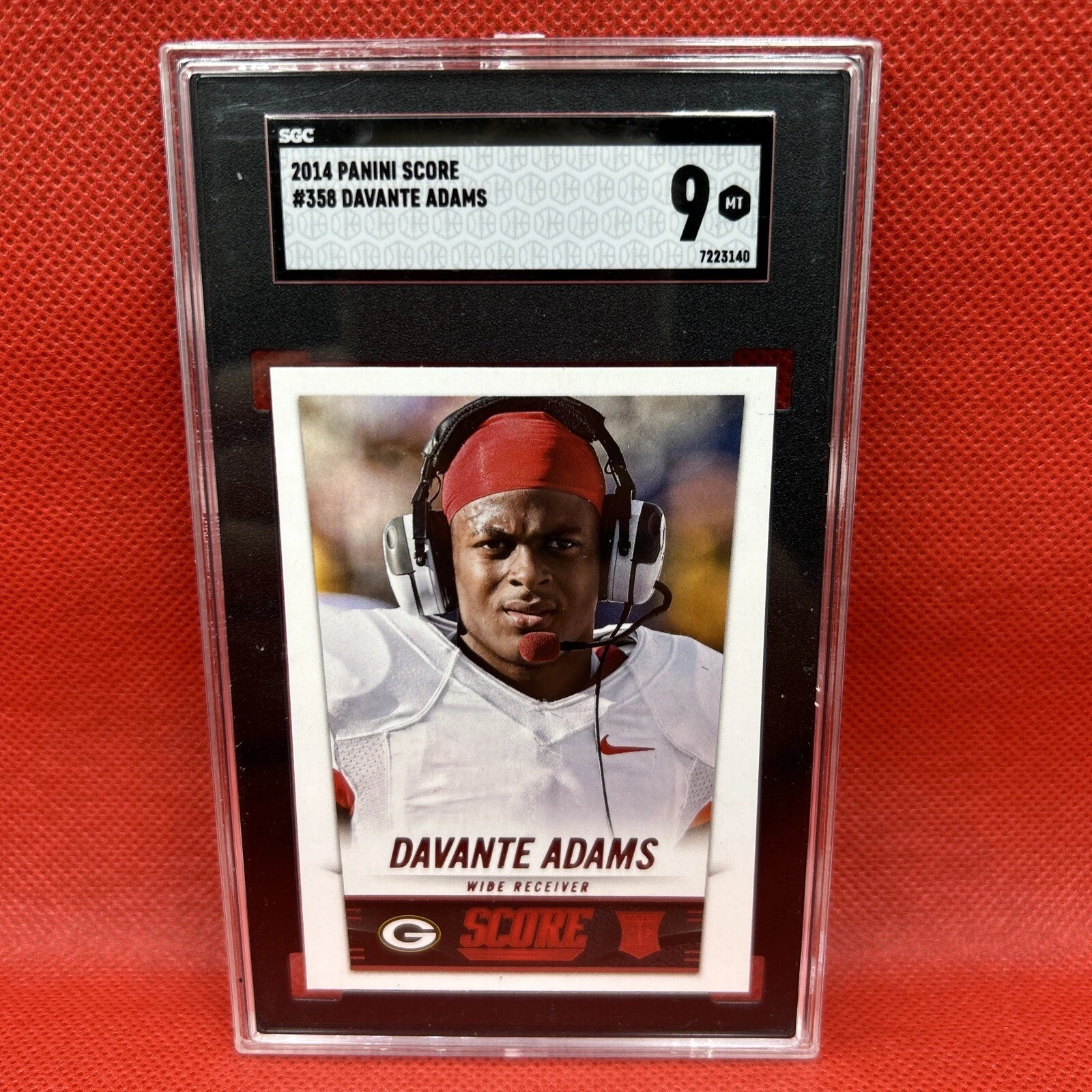 Davante Adams Panini Score #358 Hot Rookies-Artist Proof