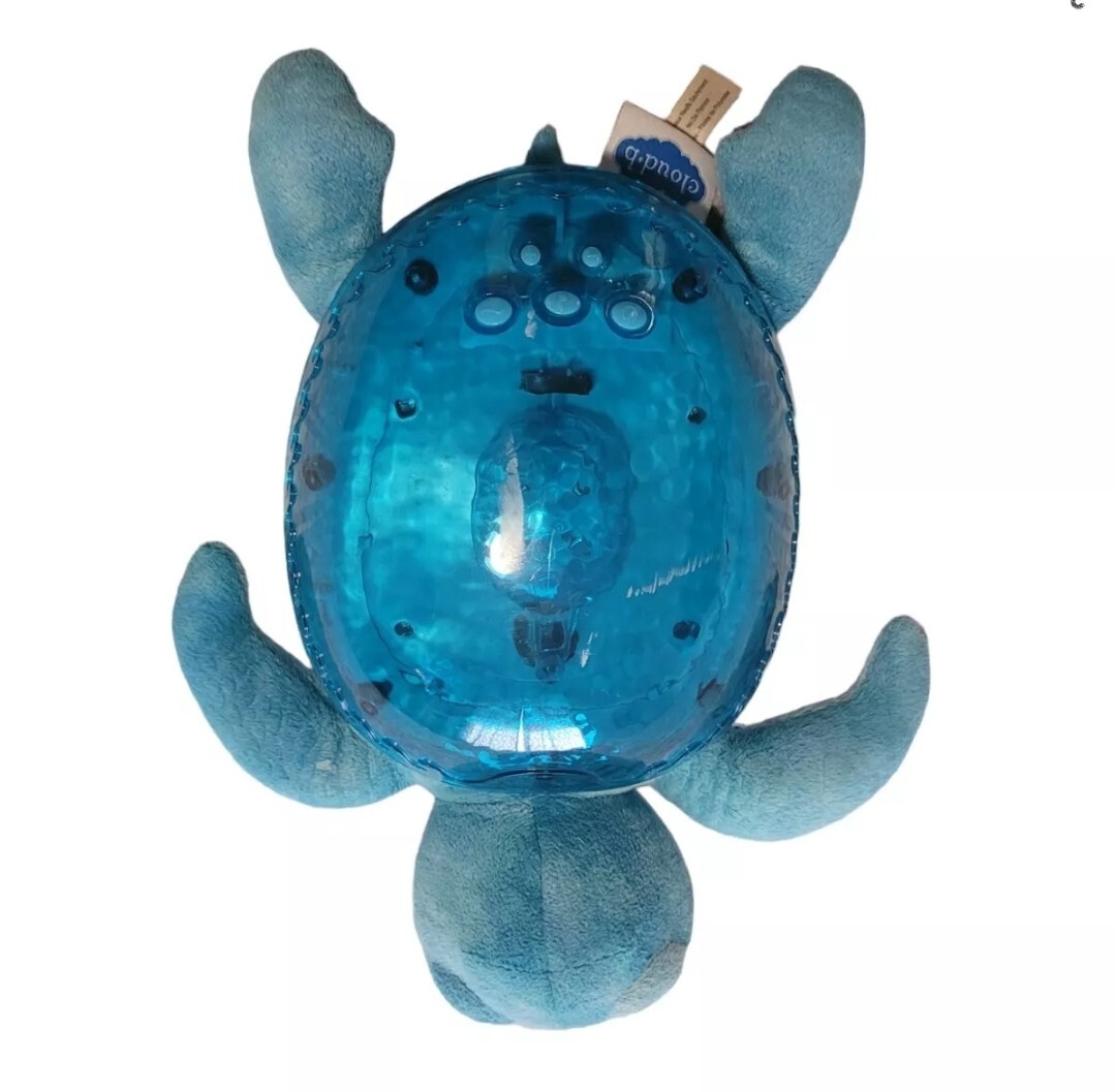 Cloud B Tranquil Turtle Plush Night Light Sound Machine Lights Tested Works-image